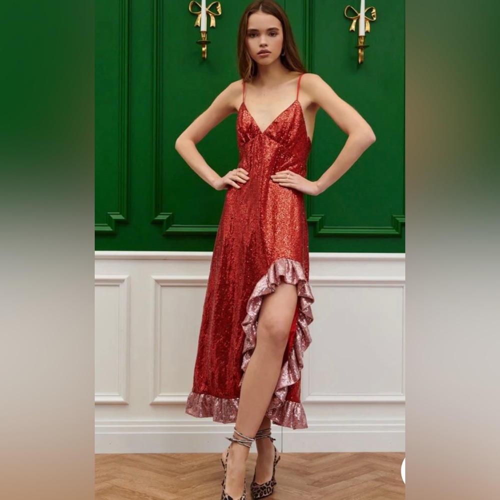 NWT Social Sequin Cami Dress by Sister Jane